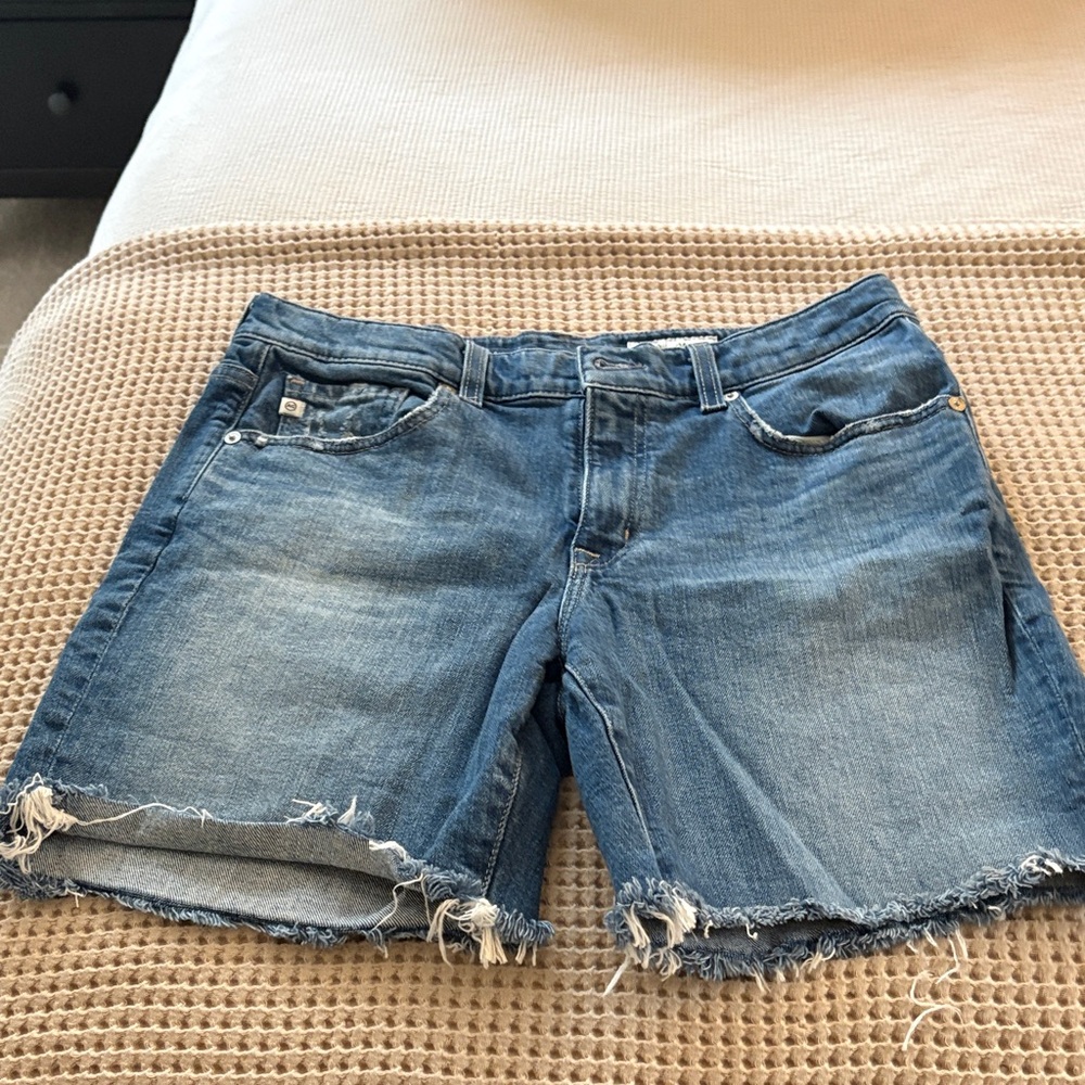 AG Adriano Goldschmied Blue Jean Shorts